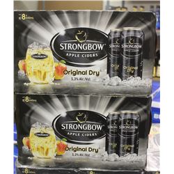 FLAT OF STRONGBOW  APPLE CIDER 16 CANS