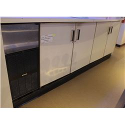 4 DOOR BACK BAR COOLER