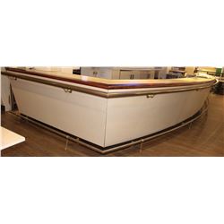 STAINLESS STEEL HANDRAILS AND FOOT RAILS