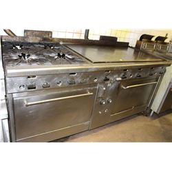 QUEST DOUBLE OVEN 4 BURNER