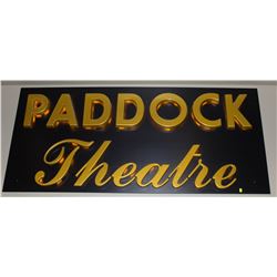 PADDOCK THEATRE LUMINATED SIGN