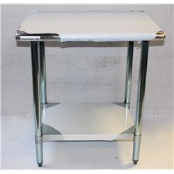 WORKTABLE S/S 24 X30X 34  & UNDERSHELF