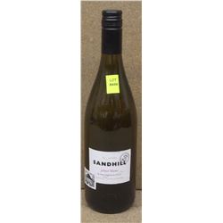 BOTTLE OF 2013 SANDHILL PINOT BLANC WHITE WINE