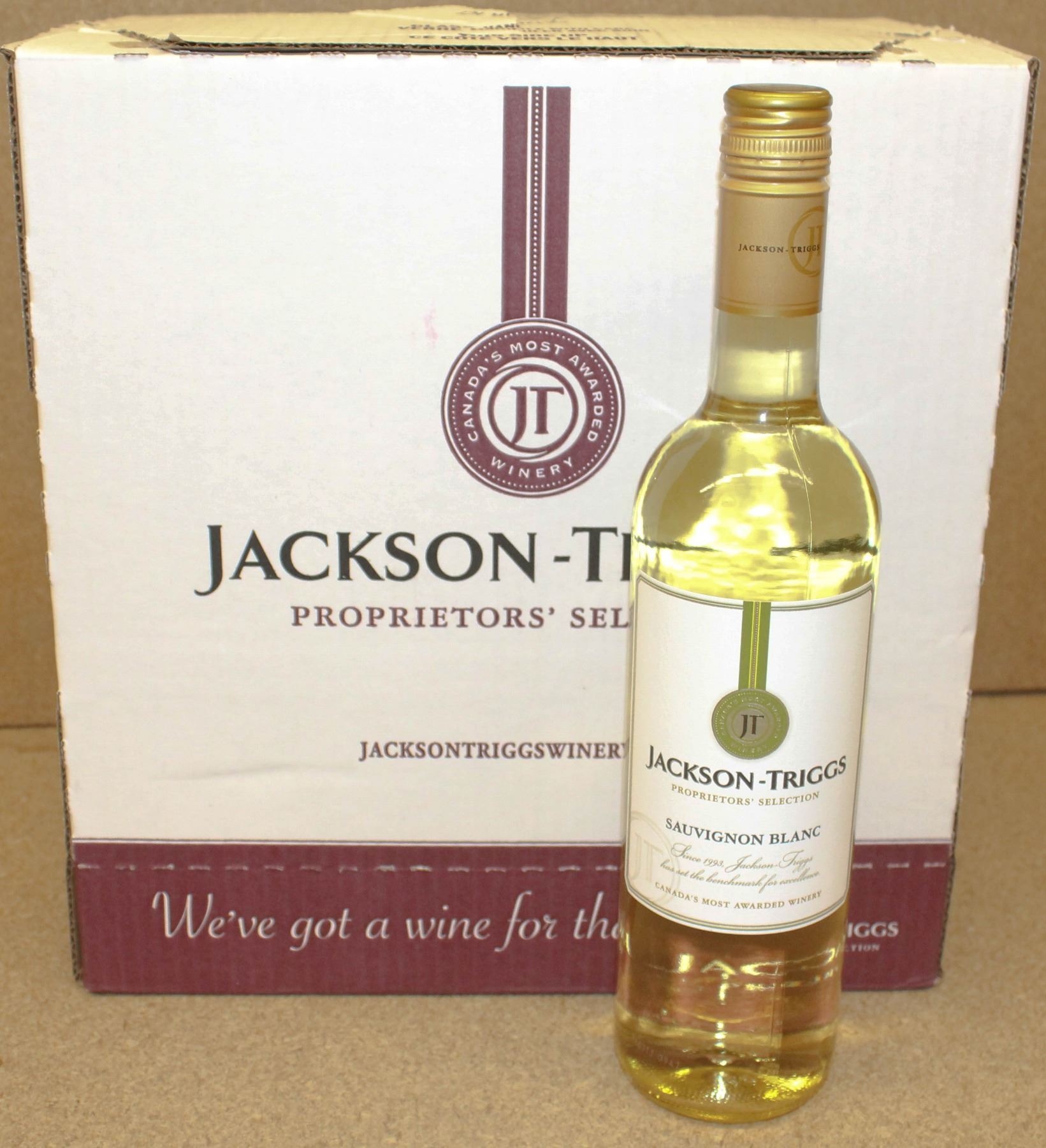 12 BOTTLES OF JACKSONTRIGGS SAUVIGNON BLANC Kastner Auctions
