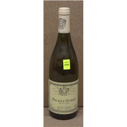 BOTTLE OF POUILLY-FUISSE WINE