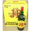 6 BOTTLES OF J&B RARE BLENDED OLD SCOTCH WHISKIES