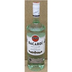 BOTTLE OF BACARDI SUPERIOR WHITE RUM