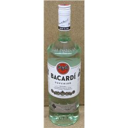 BOTTLE OF BACARDI SUPERIOR WHITE RUM