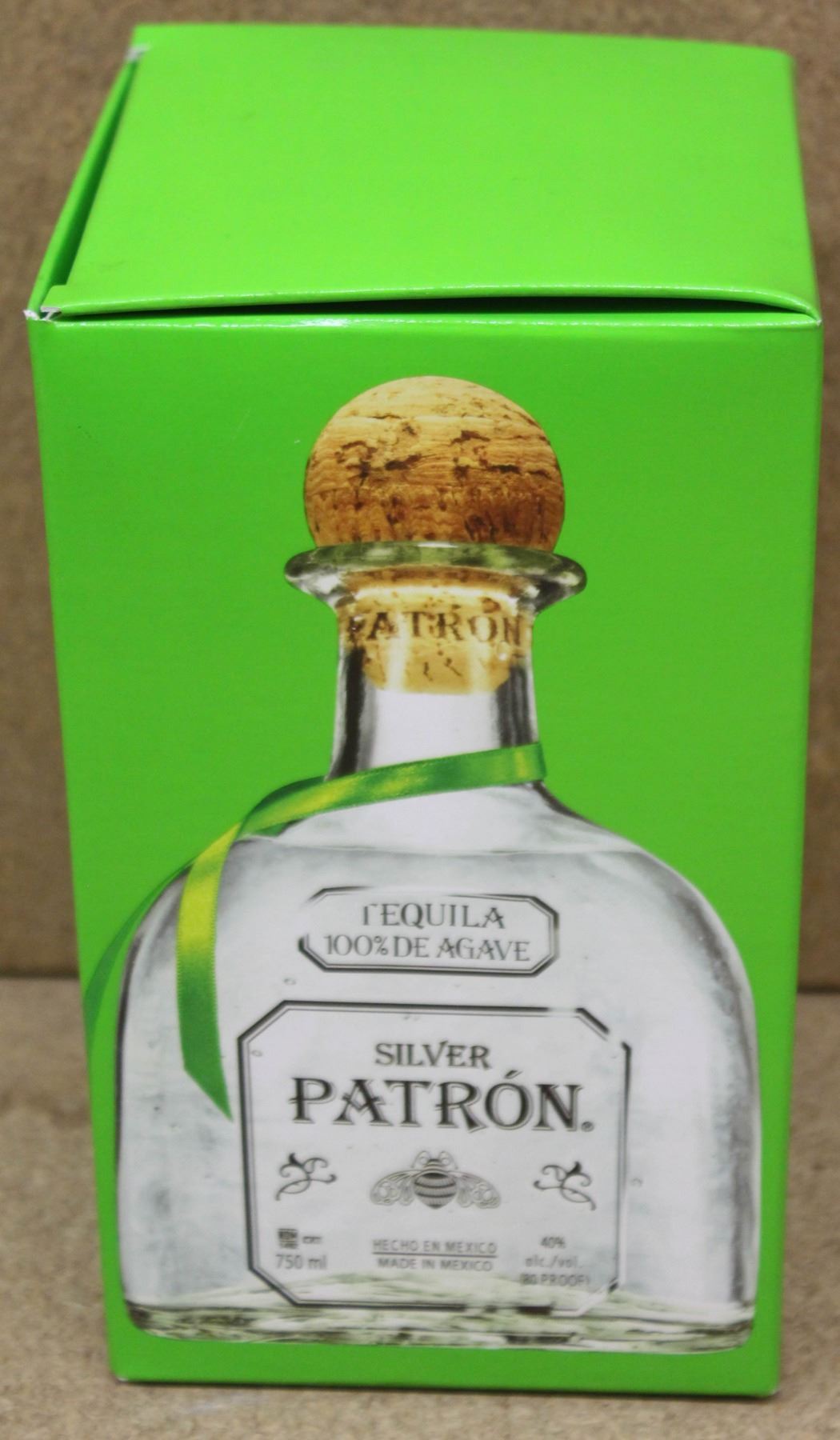 BOTTLE OF SILVER PATRON TEQUILA Kastner Auctions