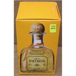 BOTTLE OF ANEJO PATRON TEQUILA