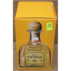 BOTTLE OF ANEJO PATRON TEQUILA