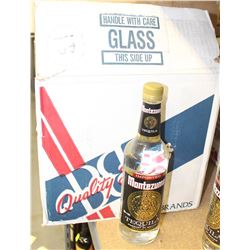 12 BOTTLES OF MONTEZUMA TEQUILA