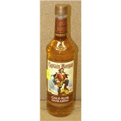 BOTTLE OF CAPTAIN MORGAN GOLD RUM