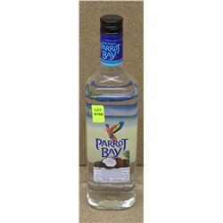BOTTLE OF PARROT BAY CARIBBEAN RUM & SPIRITS