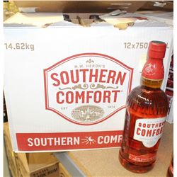 12 BOTTLES OF SOUTHERN COMFORT