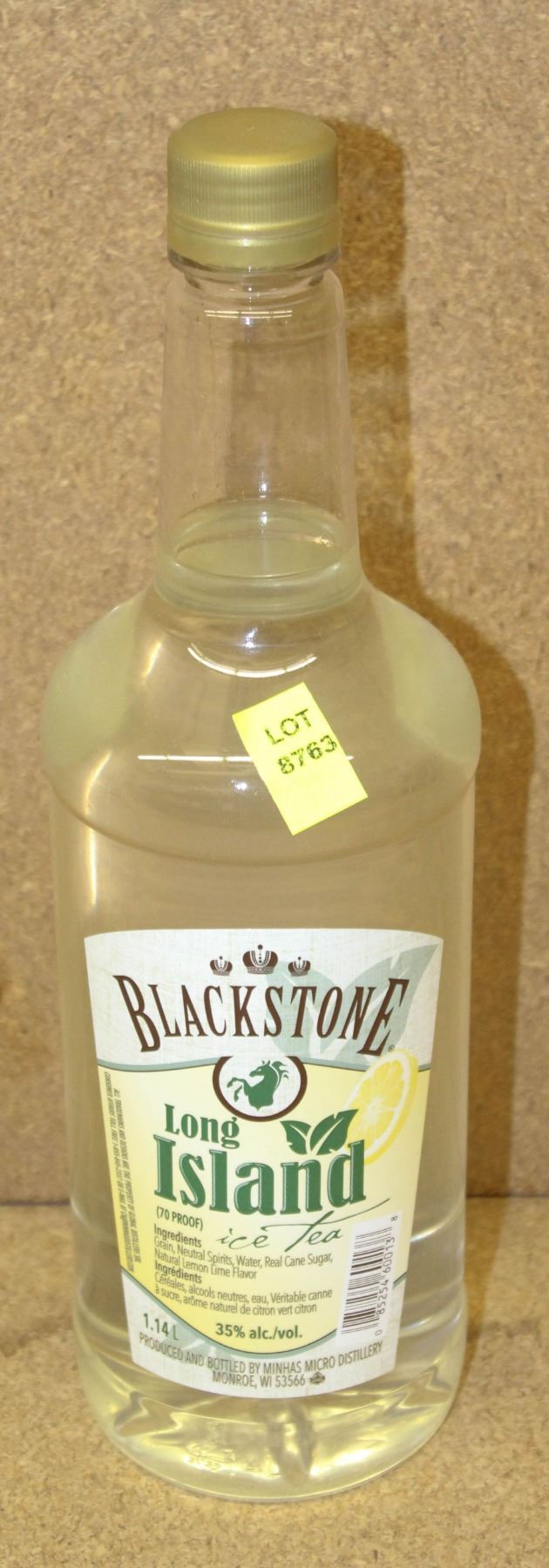 BOTTLE OF BLACKSTONE LONG ISLAND ICE TEA MIX Kastner Auctions
