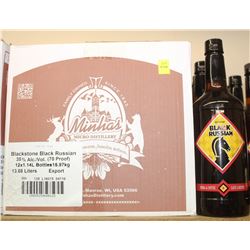 12 BOTTLES OF HIGHWOOD BLACK RUSSIAN VODKA &COFFEE