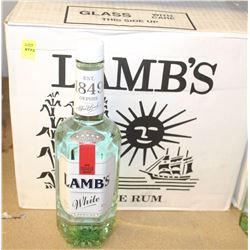12 BOTTLES OF LAMB'S WHITE RUM