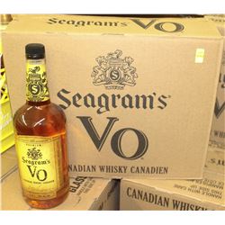 8 BOTTLES OF SEAGRAM'S VO WHISKY
