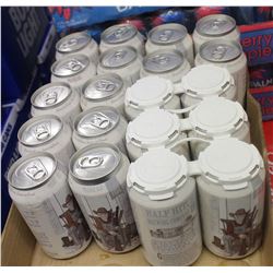 20 CANS OF HALF HITCH PAPA BEAR BEER