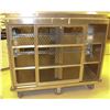 Image 1 : HEAVY DUTY STAINLESS STEEL LOCKING MONEY CART
