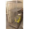 Image 1 : 3 TIER WIRE MESH SECURITY CAGE CART