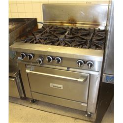 GARLAND 6 BURNER SINGLE DOOR GAS OVEN