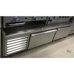 S/S 2 DRAWER REFRIGERATED EQUIPMENT STAND