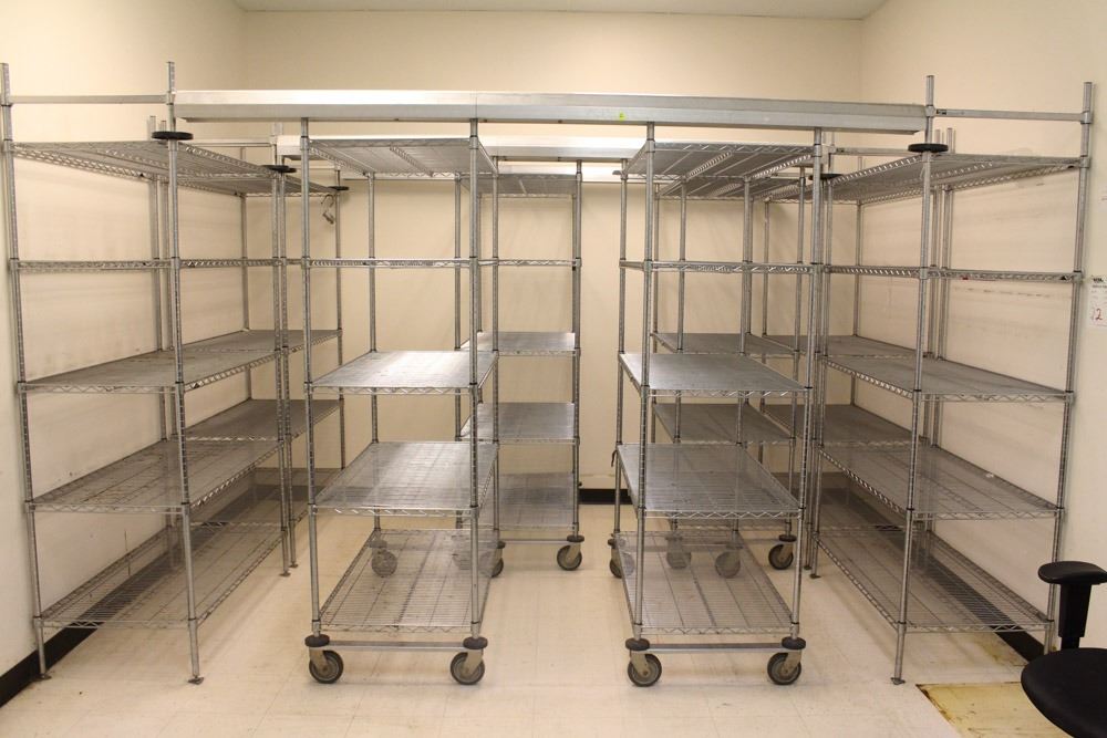 PROFESSION SPACE SAVING METRO RACKS STORAGE SYSTEM
