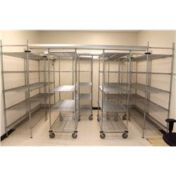 PROFESSION SPACE SAVING METRO RACKS STORAGE SYSTEM
