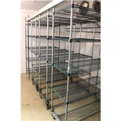 PROFESSION SPACE SAVING METRO RACKS STORAGE SYSTEM