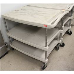 METRO 3 TIER UTILITY CART