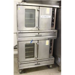 2 GARLAND MASTER 200 STACKING COMBI OVENS