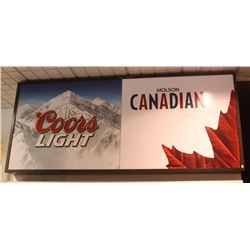 LIGHTED DISPLAY SIGN