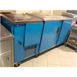 PERLICK 2 DOOR  BACK BAR KEG COOLER