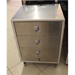 BARDEAN S/S 3 DRAWER WARMER