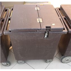 BROWN CAMBRO ICE CADDY