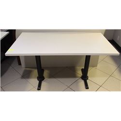 DOUBLE BASE SQUARE TABLE