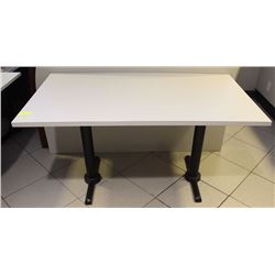 DOUBLE BASE SQUARE TABLE