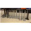 Image 1 : LOT OF 40 ASSORTED STANCHIONS