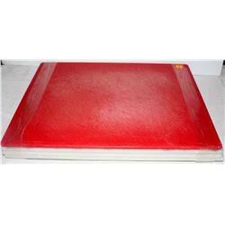 5 ASSORTED PLASTIC CUTTING BOARDS