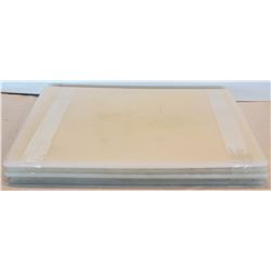 5 ASSORTED PLASTIC CUTTING BOARDS