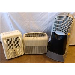2 HUMIDIFIERS &FAHRENHEAT HEATER