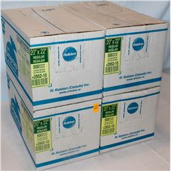 4 CASES OF RALSTON REGULAR GARBAGE BAGS