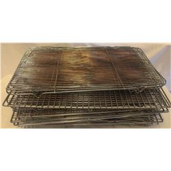 LOT OF APPROX. 22 STAINLESS STEEL COOLING RACKS