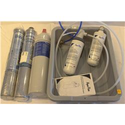 GROUP OF 5 VARIOUS TYPES OF WATER FILTRATION