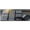 Image 1 : LOT OF 36 ASSORTED BUS TRAYS WITH 16 LIDS
