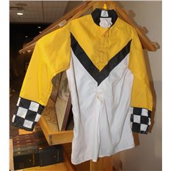 RACING SILK JOCKEY SHIRT SIZE UNKNOWN