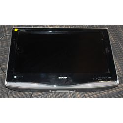 SHARP AQUOS LIQUID CRYSTAL 26" TV LC-26D43U