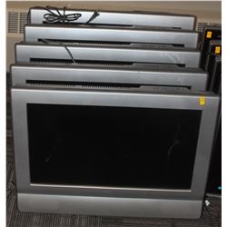 LOT OF FIVE 26" SHARP LIQUID CRYSTAL TV LC-26SH20U